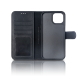 Rixus For iPhone 12, 12 Pro Duo Magnetic Detachable Wallet Black