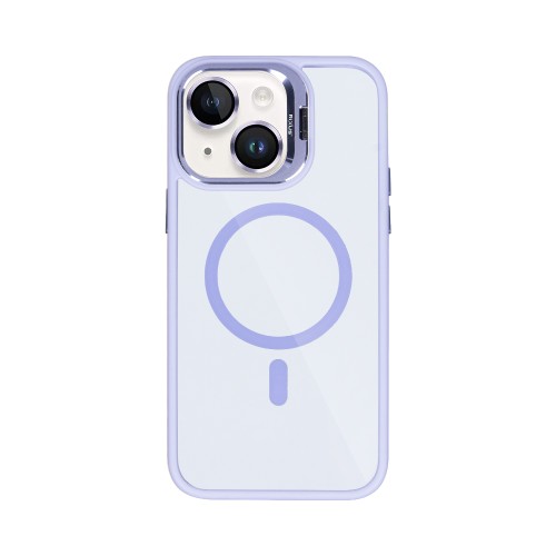 Rixus Classic 03 Case With MagSafe For iPhone 14 Light Purple