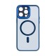 Rixus Classic 04 Case With MagSafe For iPhone 15 Pro Dark Blue