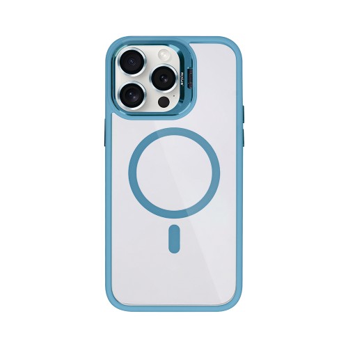 Rixus Classic 03 Case With MagSafe For iPhone 14 Pro Light Blue