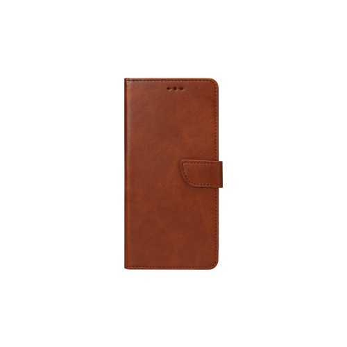 Rixus Bookcase For Huawei P60 (LNA-AL00, LNA-LX9) Brown