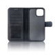 Rixus For iPhone 16 Pro Max Duo Magnetic Detachable Wallet Black