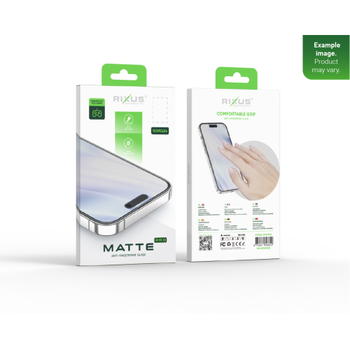 Rixus For iPhone XR, 11 Tempered Glass Matte