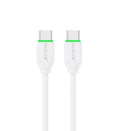 Rixus RX2015S Fast Cable Serie For Type-C to Type-C (Counter Display)