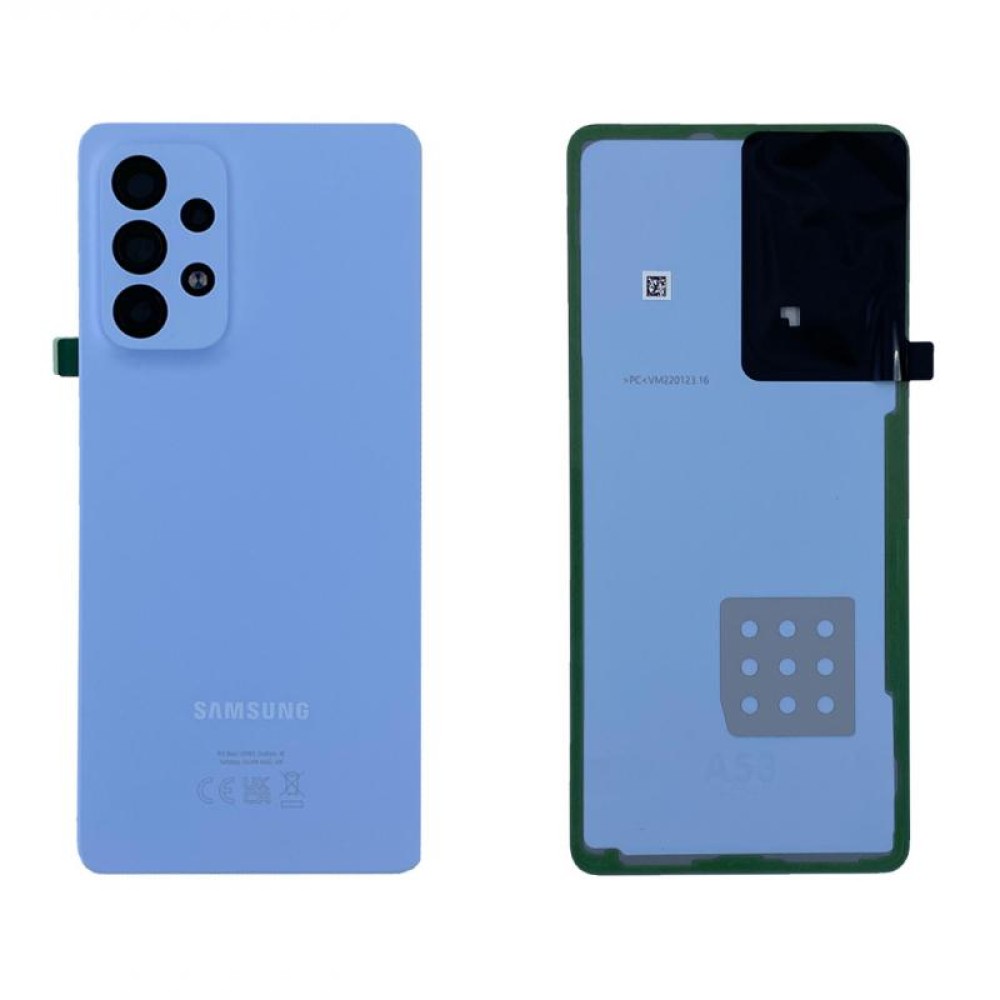 Samsung Galaxy A53 5G A536B Back Cover Blue With Lens GH82-28017C Service Pack