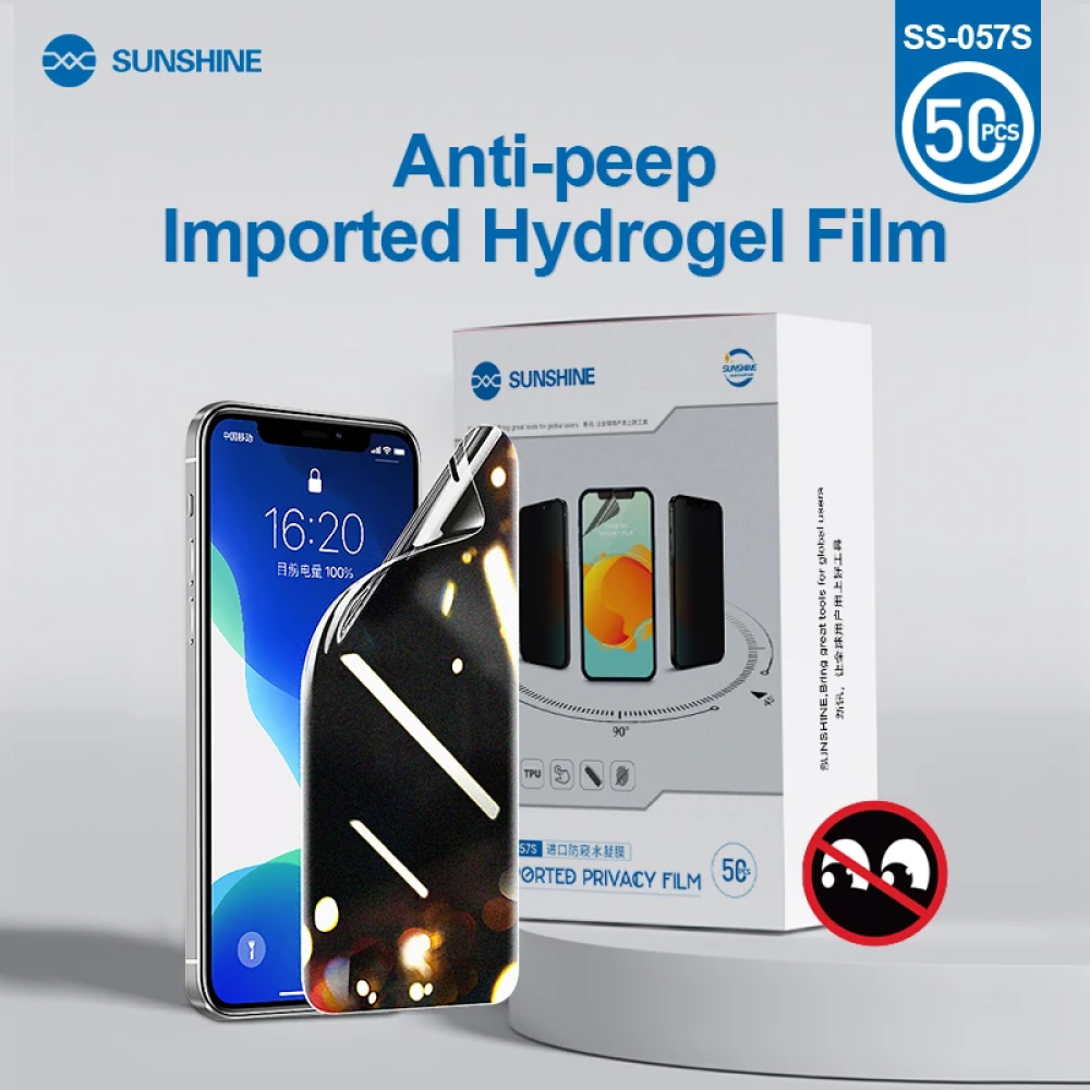 Sunshine SS-057S Privacy Imported Flexible Hydrogel Film (50pcs)