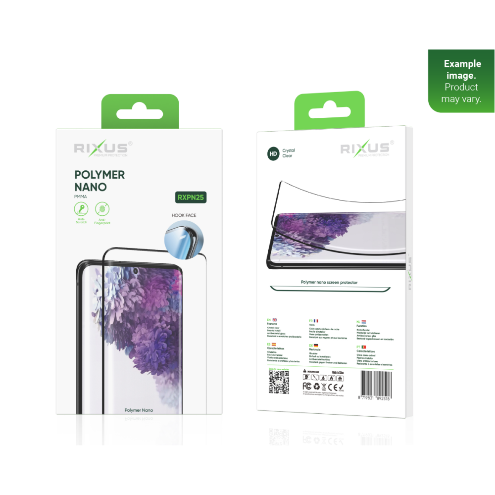 Rixus For Samsung Galaxy S23 Ultra Polymer Nano Glass