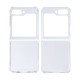 Rixus For Samsung Galaxy Z Flip6 Anti-Burst Case Clear