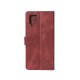 Rixus Bookcase For Samsung Galaxy A12 A125F Dark Red