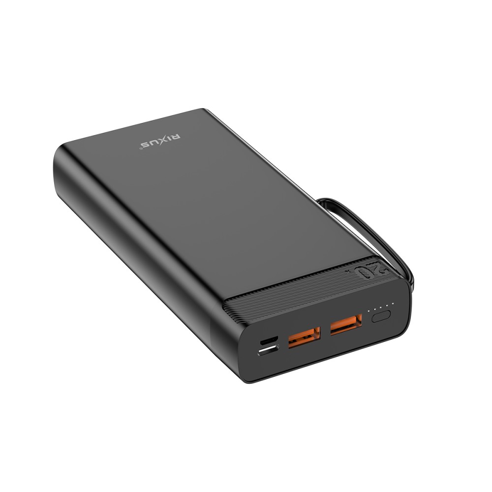 Rixus RXPB52 High Capicity Powerbank 20.000 mAh 22.5W Black