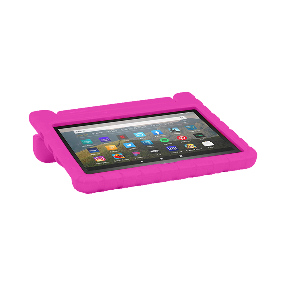 Rixus RXTC06 Tablet Kids Case For iPad 10.2'' (2021, 2019), Air 3 10.5'' (2019), Pro 10.5'' (2018) Pink