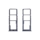 Samsung Galaxy A13 (2022) A137F Dual Sim Card Holder Black OEM