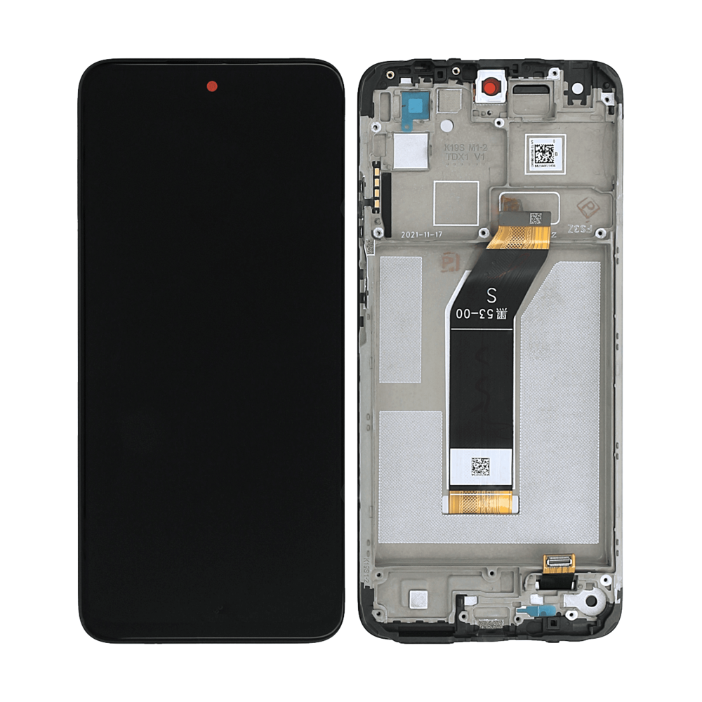 Xiaomi Redmi 10 2022 (21121119SG) Display Complete + Frame - Black