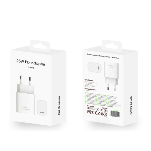 Fast Charging Adapter CH25W USB-C 25W White