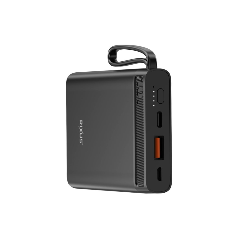 Rixus High Capacity Powerbank 10000 mAh 22.5W RXPB51 - Black