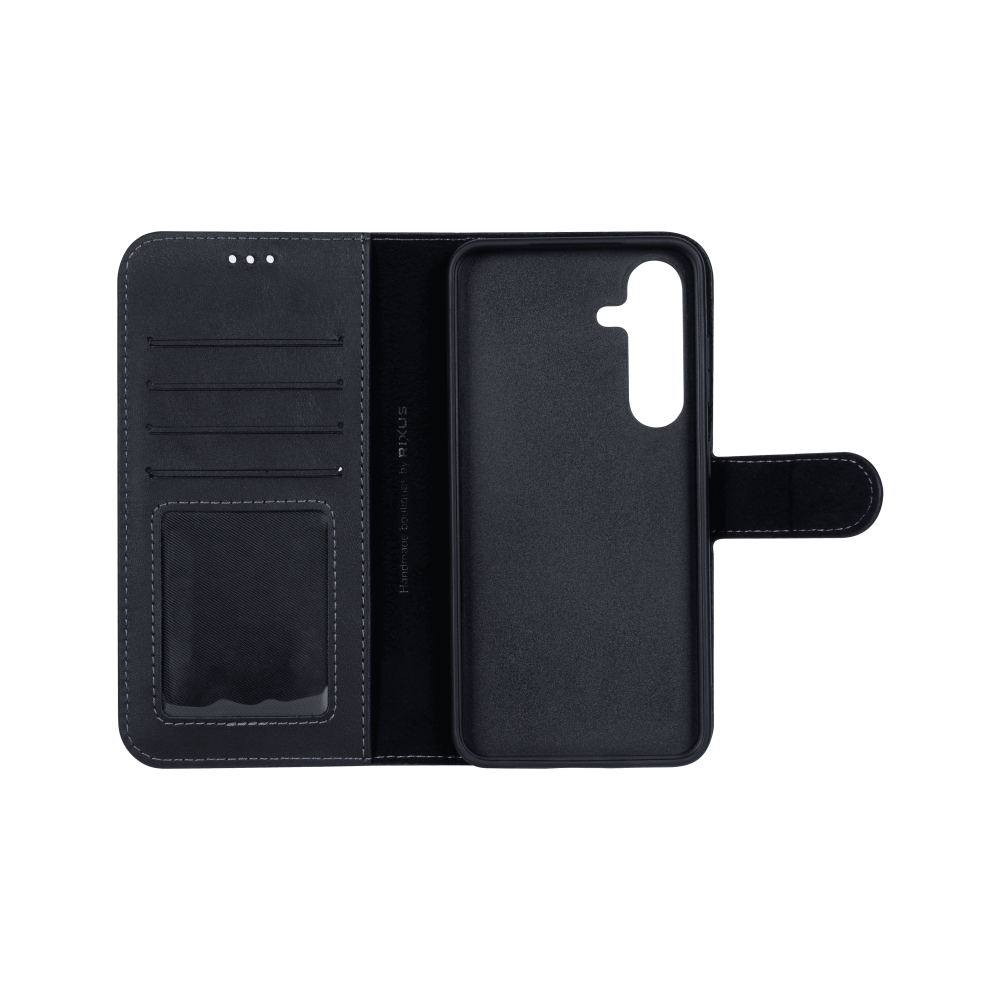 Rixus Duo Magnetic Detachable Wallet For Samsung Galaxy S24 Plus S926B Black