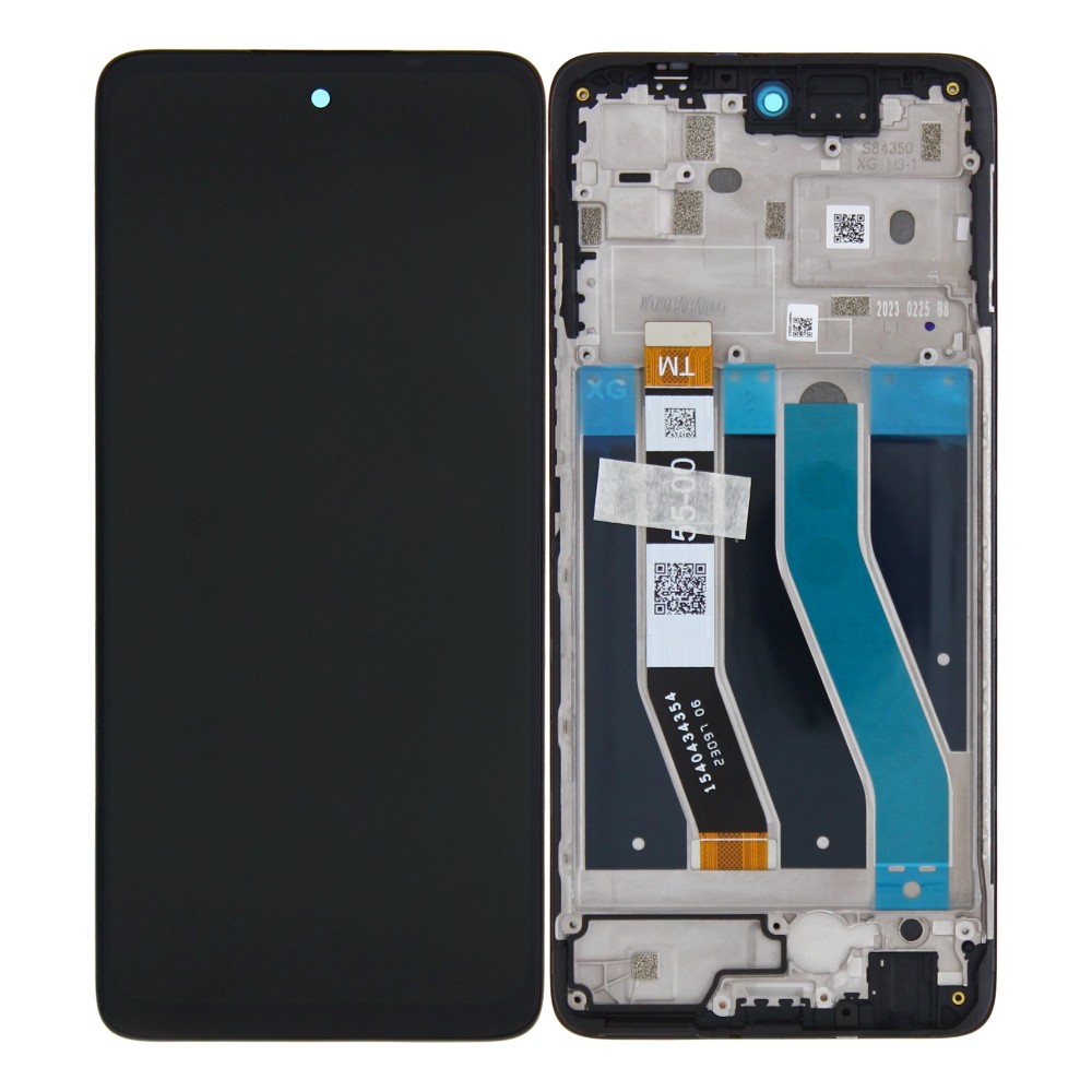 Motorola Moto G62 (XT2223) Display Complete + Frame (5D68C20934) - Black