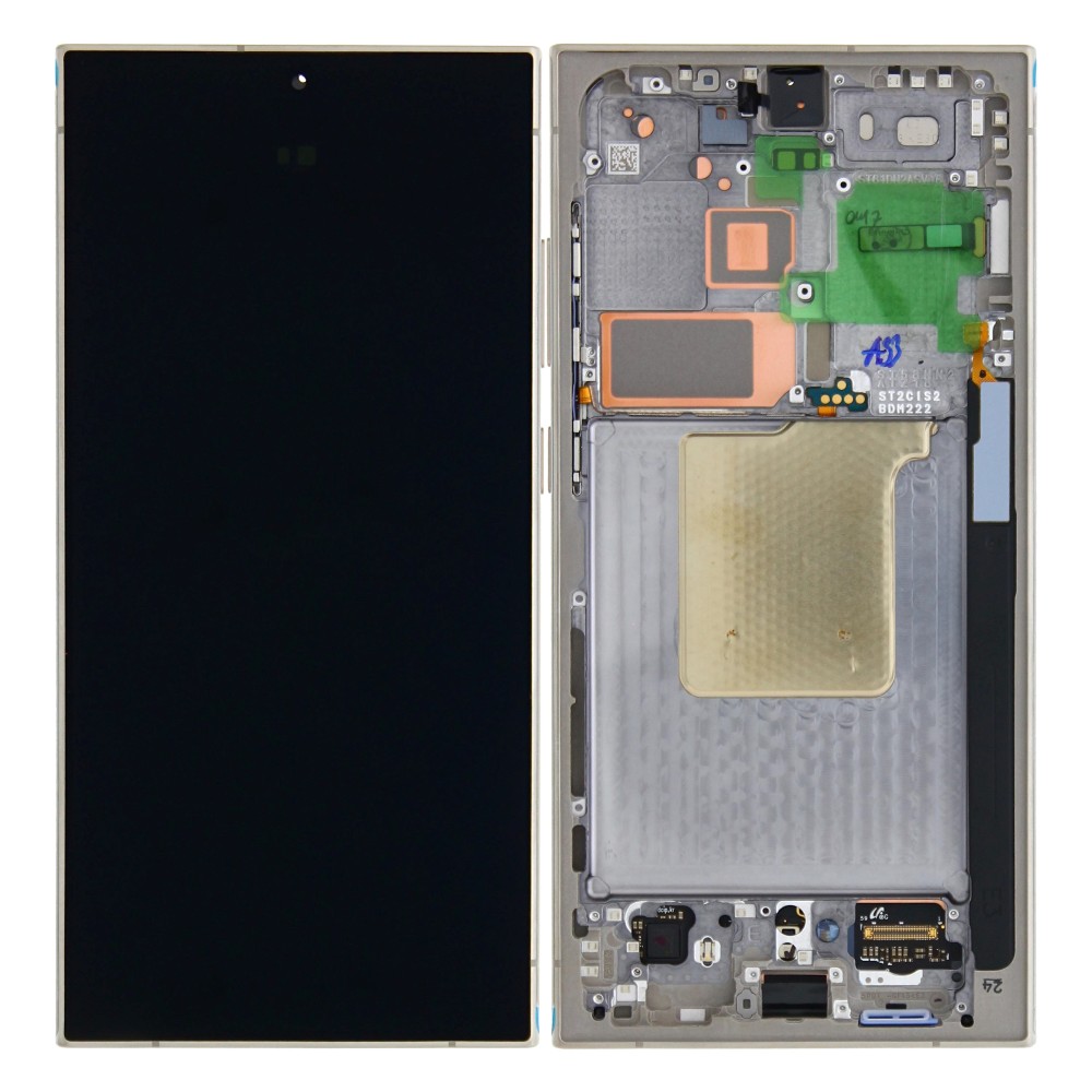 Samsung Galaxy S24 Ultra (SM-S928) Display And Digitizer With Frame Titanium Grey Pre Assembled