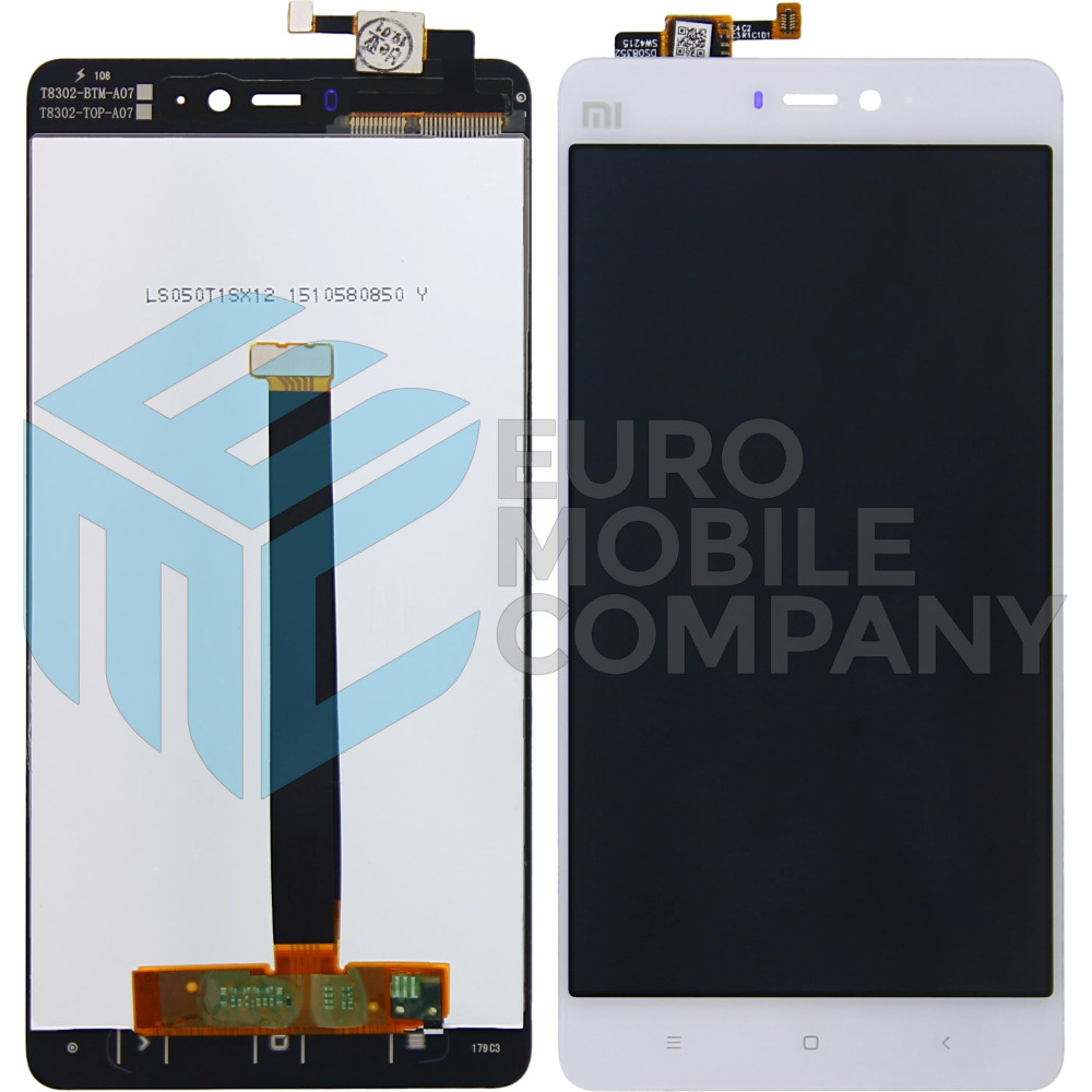 Xiaomi Mi 4S Display + Digitizer Complete - White