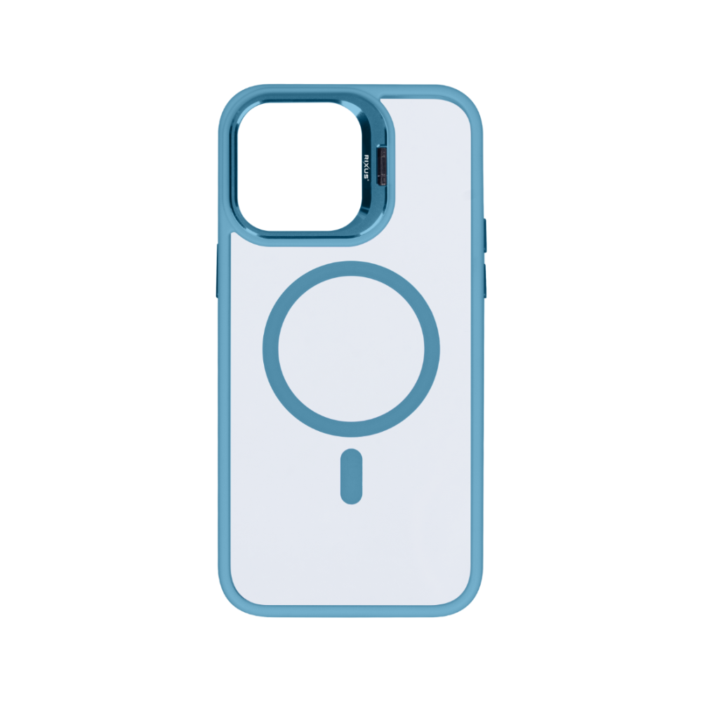 Rixus Classic 03 Case With MagSafe For iPhone 14 Light Blue