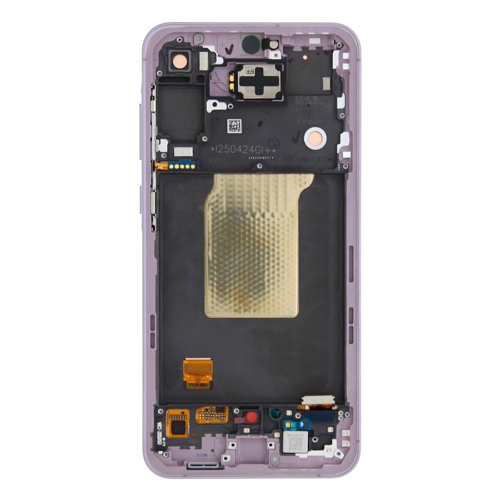Samsung Galaxy A55 A556B Display And Digitizer With Frame Lavender Pre Assembled