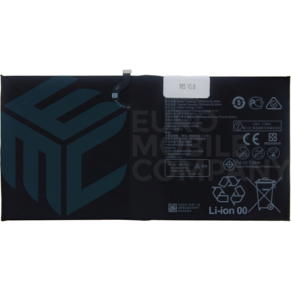 Huawei Mediapad M5 10.8 Battery HB299418ECW - 7500mAh