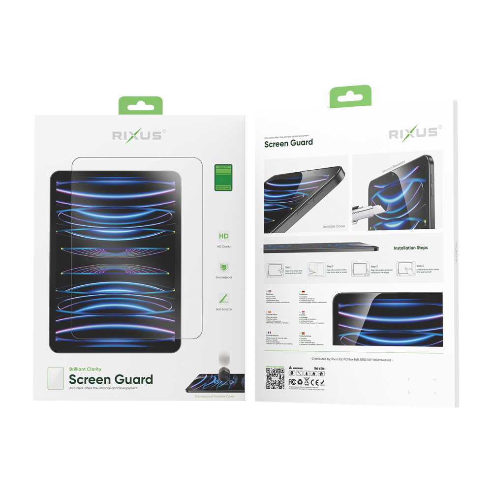 Rixus Screen Guard For iPad Pro 10.5