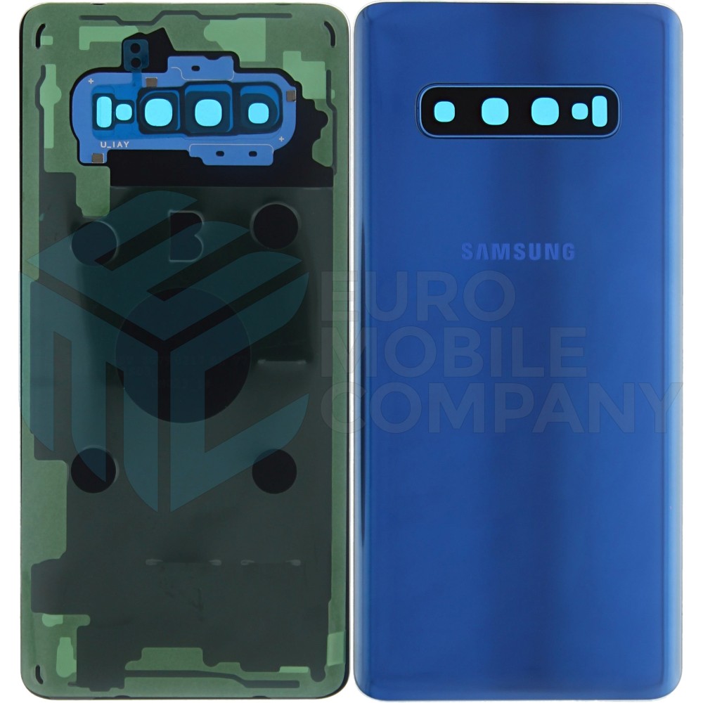 Samsung Galaxy S10 Plus G975F Back Cover Prism Blue With Lens OEM