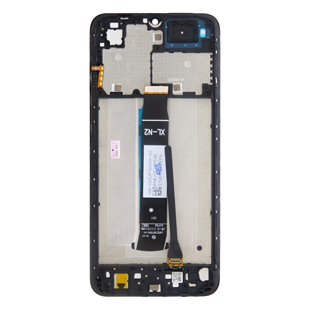 Xiaomi Redmi A2 (23028RN4DG / 23026RN54G) A2 Plus (23028RNCAG / 23028RN4DI) Display + Digitizer Complete + Frame - Black