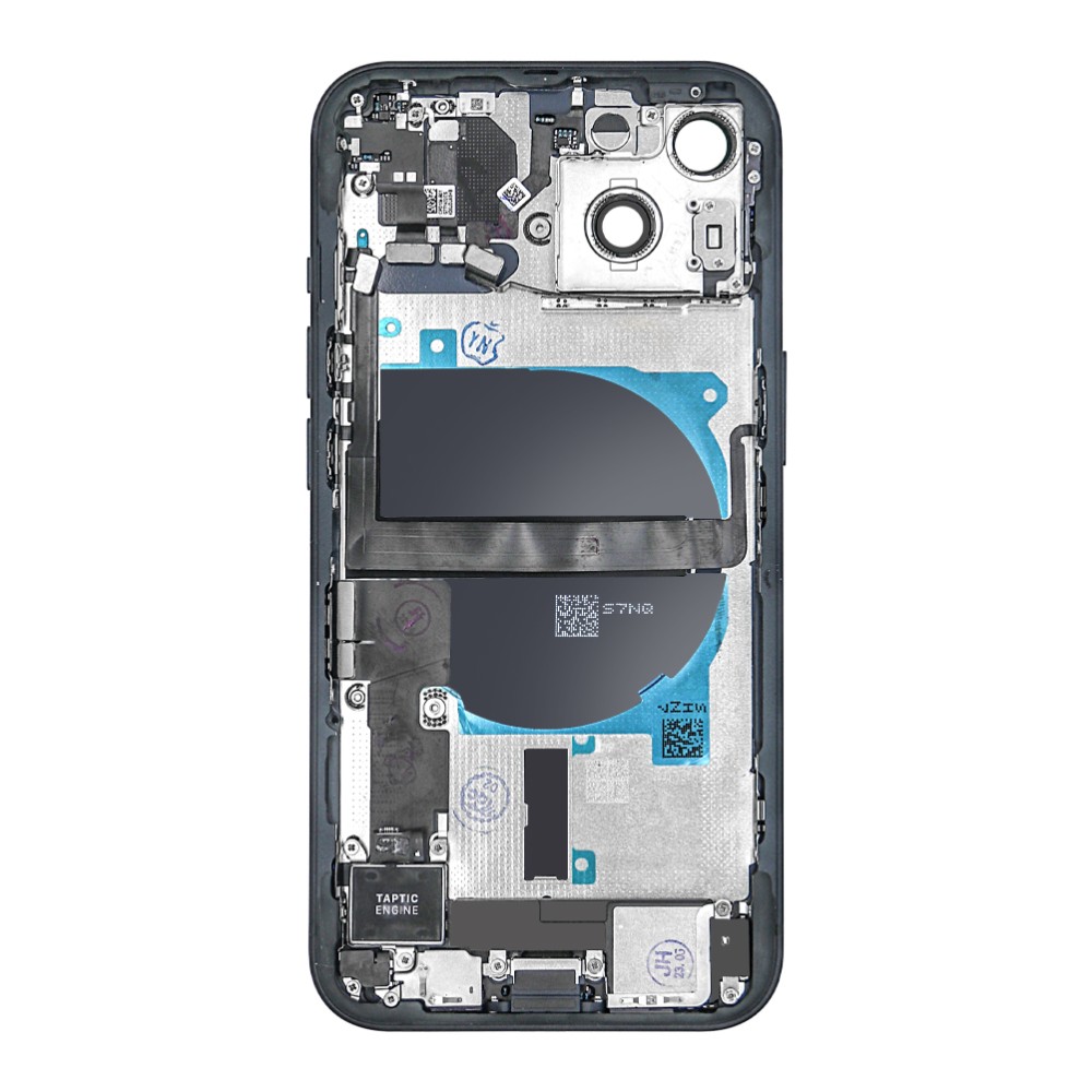 For iPhone 13 Complete Housing incl. All Small Parts Without Battery Midnight