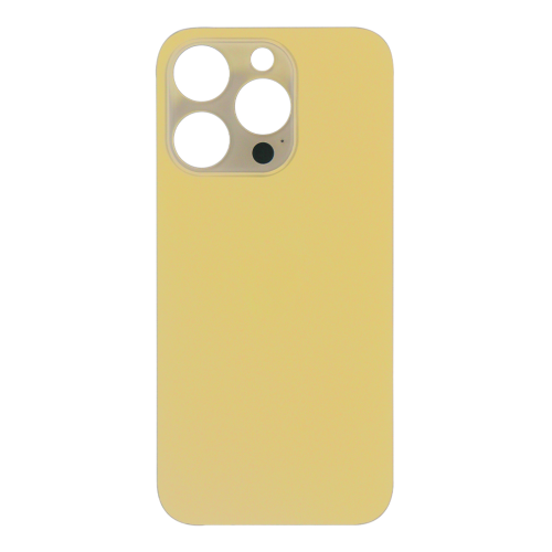 For iPhone 14 Pro Extra Glass Gold (Enlarged Camera Frame) (excl. Logo)