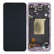 Samsung Galaxy A55 A556B Display And Digitizer With Frame Lavender Pre Assembled