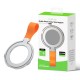 Rixus RXPH20SO Mobile Phone Holder With MagSafe Silver + Orange