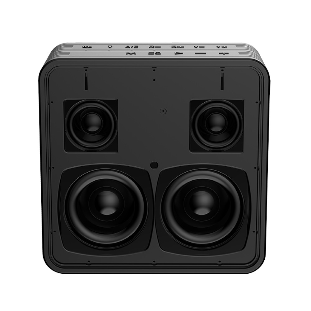 Yibolang Bluetooth Speaker X47Pro with Two Microphones Black