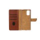 Rixus Bookcase For iPhone 15 Pro Max Brown