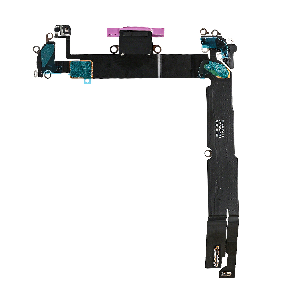 For iPhone 16 Plus System Charging Board Pink