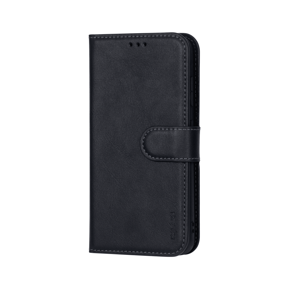 Rixus Duo Magnetic Detachable Wallet For Samsung Galaxy S24 Ultra S928B Black