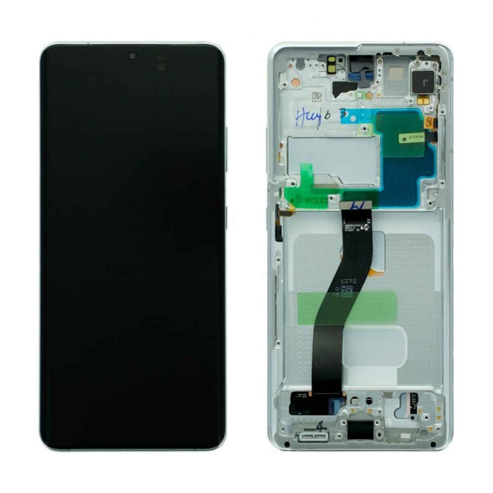 Samsung Galaxy S21 Ultra SM-G998B (GH82-26035B) Display Complete (No Battery) - Phantom Silver