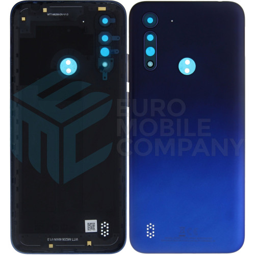 Motorola Moto G8 Power Lite (XT2055) Back Cover 5S58C16764 Royal Blue Without Lens Service Pack