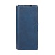 Rixus Wallet Case For Samsung Galaxy Z Fold 5 With Pen Holder Blue