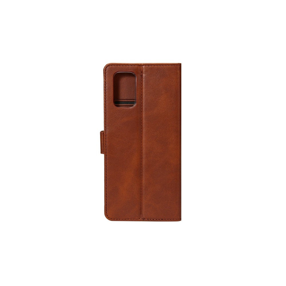 Rixus Bookcase For Samsung Galaxy S23 Ultra S918B Brown