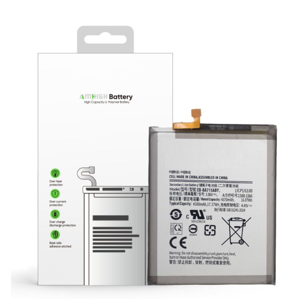For Samsung Galaxy A71 A715F Battery EB-BA715ABY (AMHigh Premium)