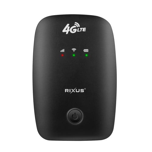 Rixus RXMF01 Wifi Wireless Mobile Hotspot Black