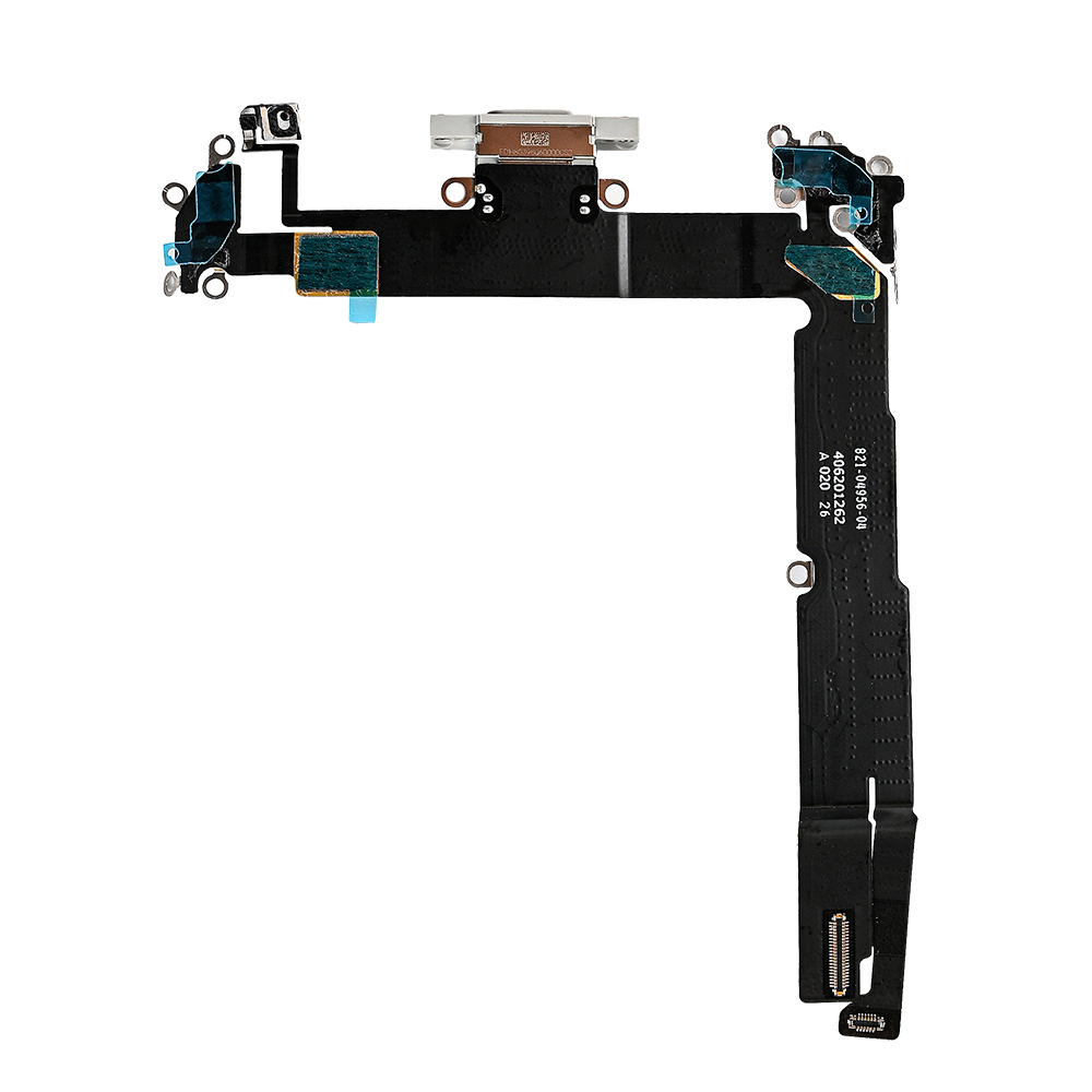 For iPhone 16 Plus System Charging Board White