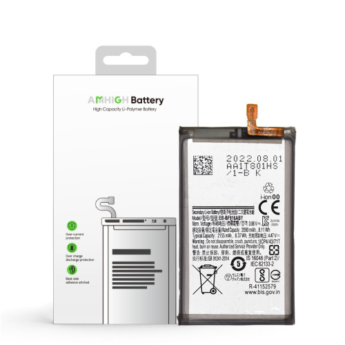 Samsung Galaxy Z Fold 2 5G (SM-F916B) Sub Battery EB-BF916ABY - 2155mAh (AMHigh Premium)