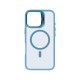 Rixus Classic 03 Case With MagSafe For iPhone 16 Pro Max Light Blue