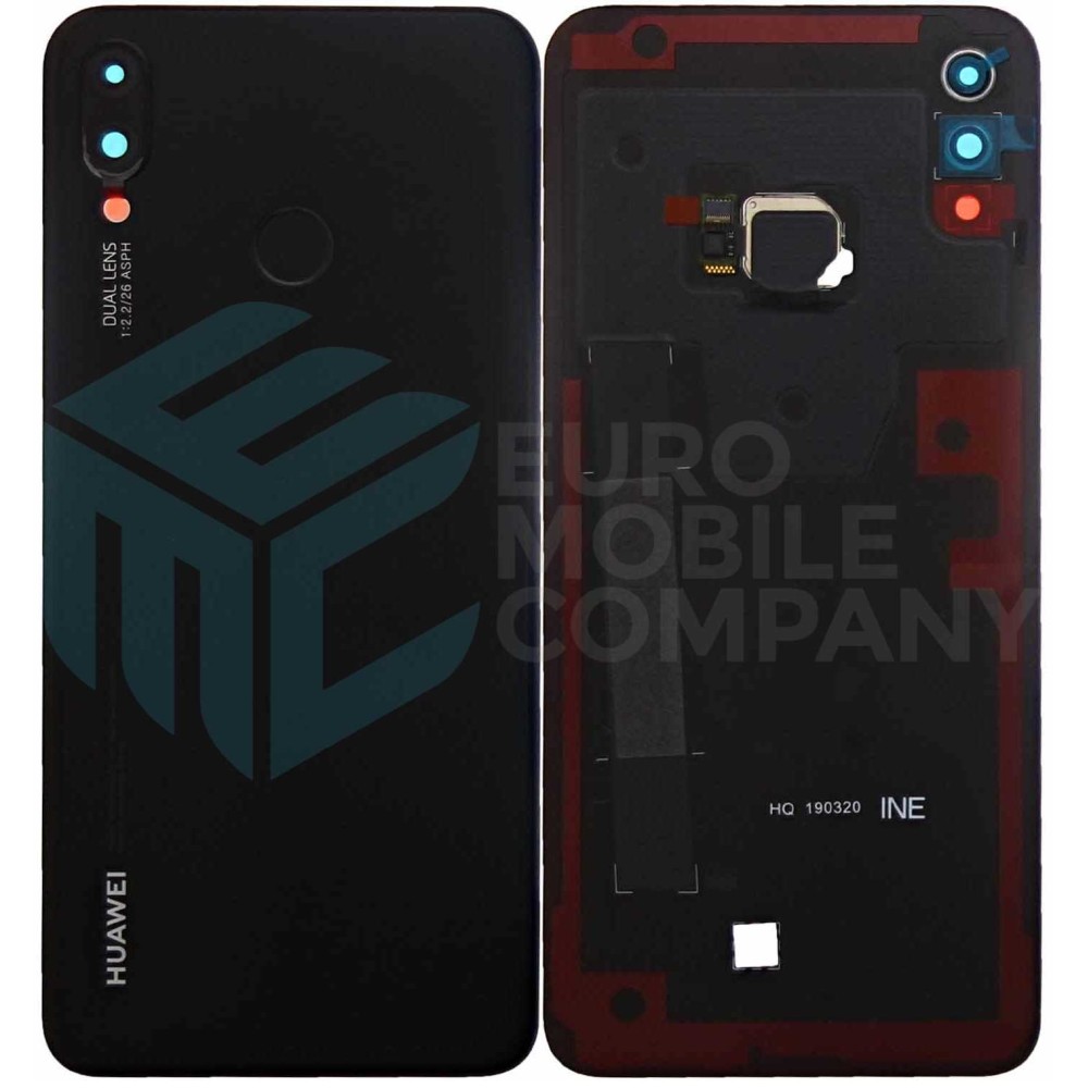 Huawei P Smart Plus (INE-LX1) Back Cover Black With Lens 02352CAH Service Pack