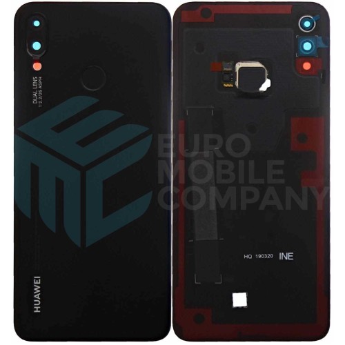 Huawei P Smart Plus (INE-LX1) Back Cover Black With Lens 02352CAH Service Pack