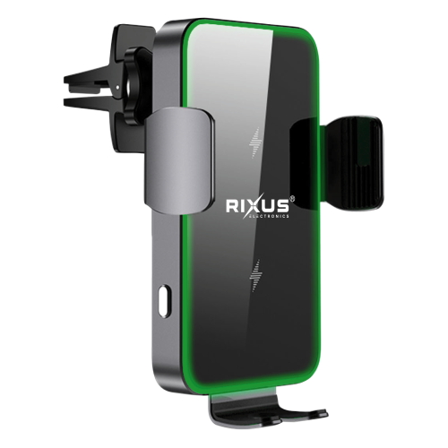 Rixus 15W Wireless Auto-Sensoring Car Mount Charger RXWC36