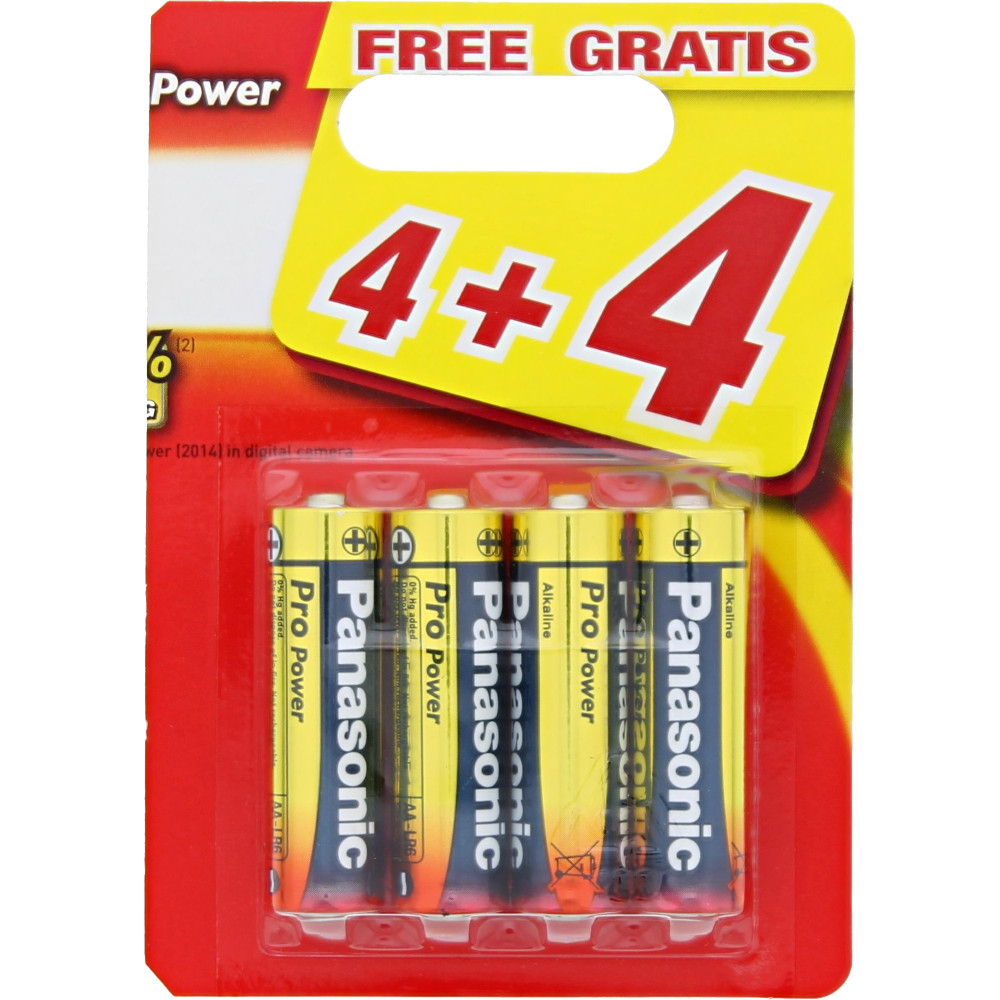 Panasonic Battery AA-LR6 size M - 4pcs